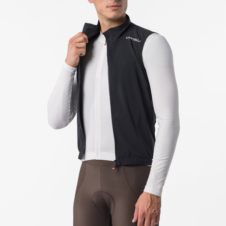 Castelli Espresso 2 weste - Schwarz weiss