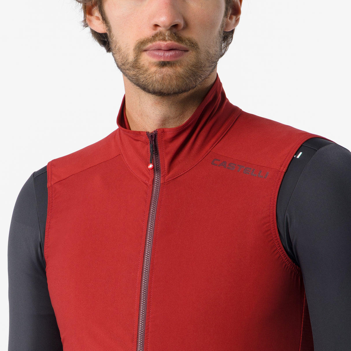 Castelli Espresso 2 weste - Rot