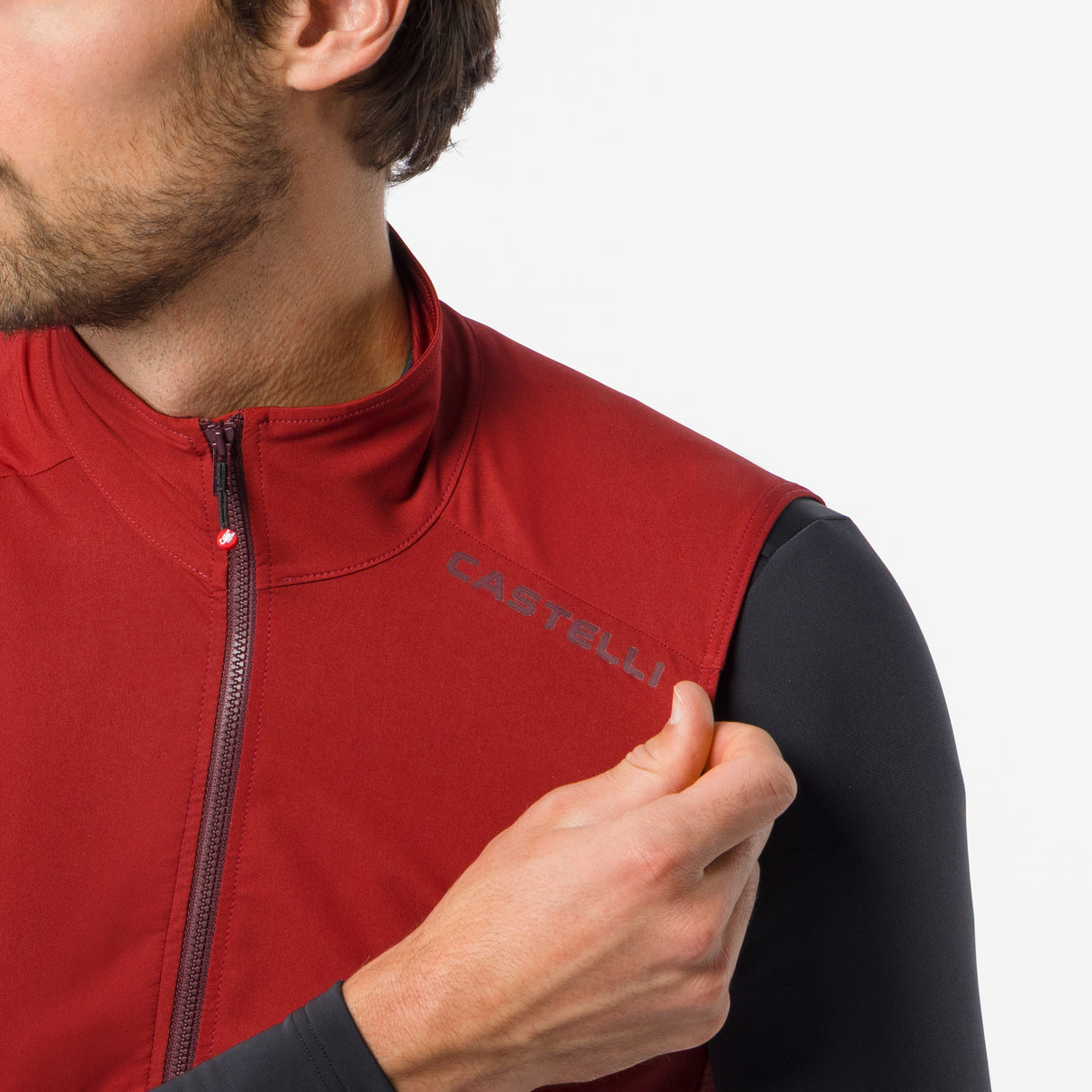 Castelli Espresso 2 weste - Rot