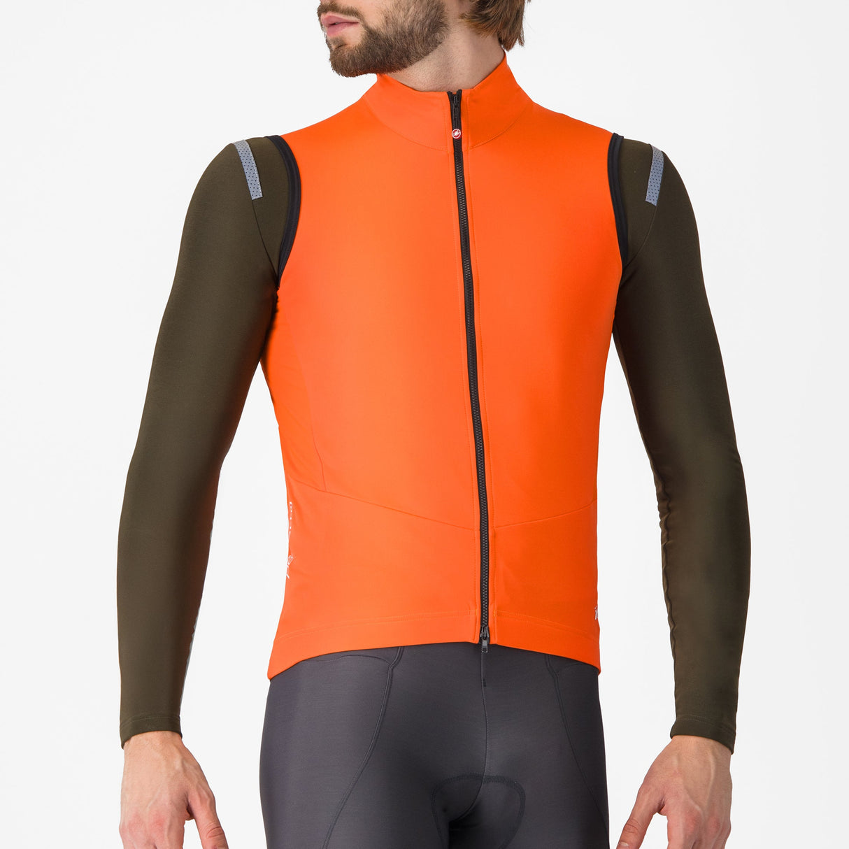 Gilet Castelli Perfetto Air - Arancio Castelli