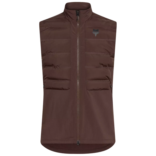 Gilet Fox Flexair Fire - Marrone