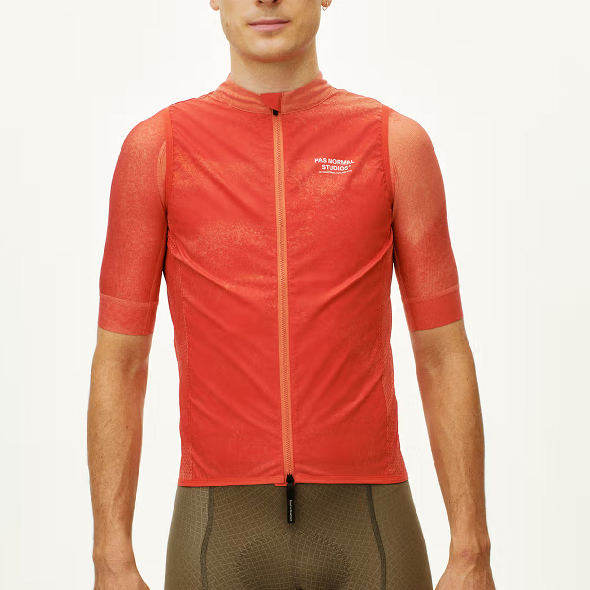 Pas Normal Studios Mechanism Stow Away Vest - Orange