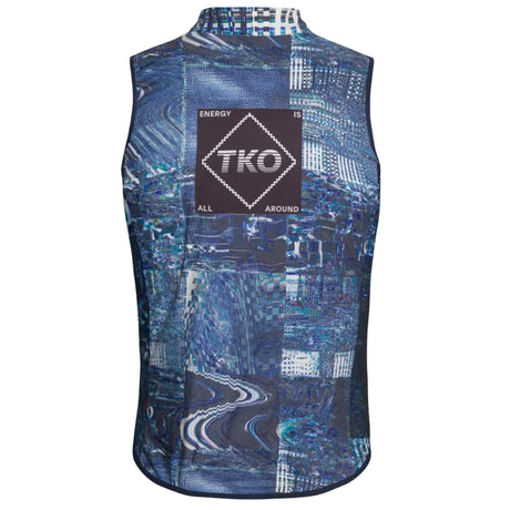 Gilet Pas Normal Studios T.K.O. Mechanism Stow Away - Blu Pas Normal Studios