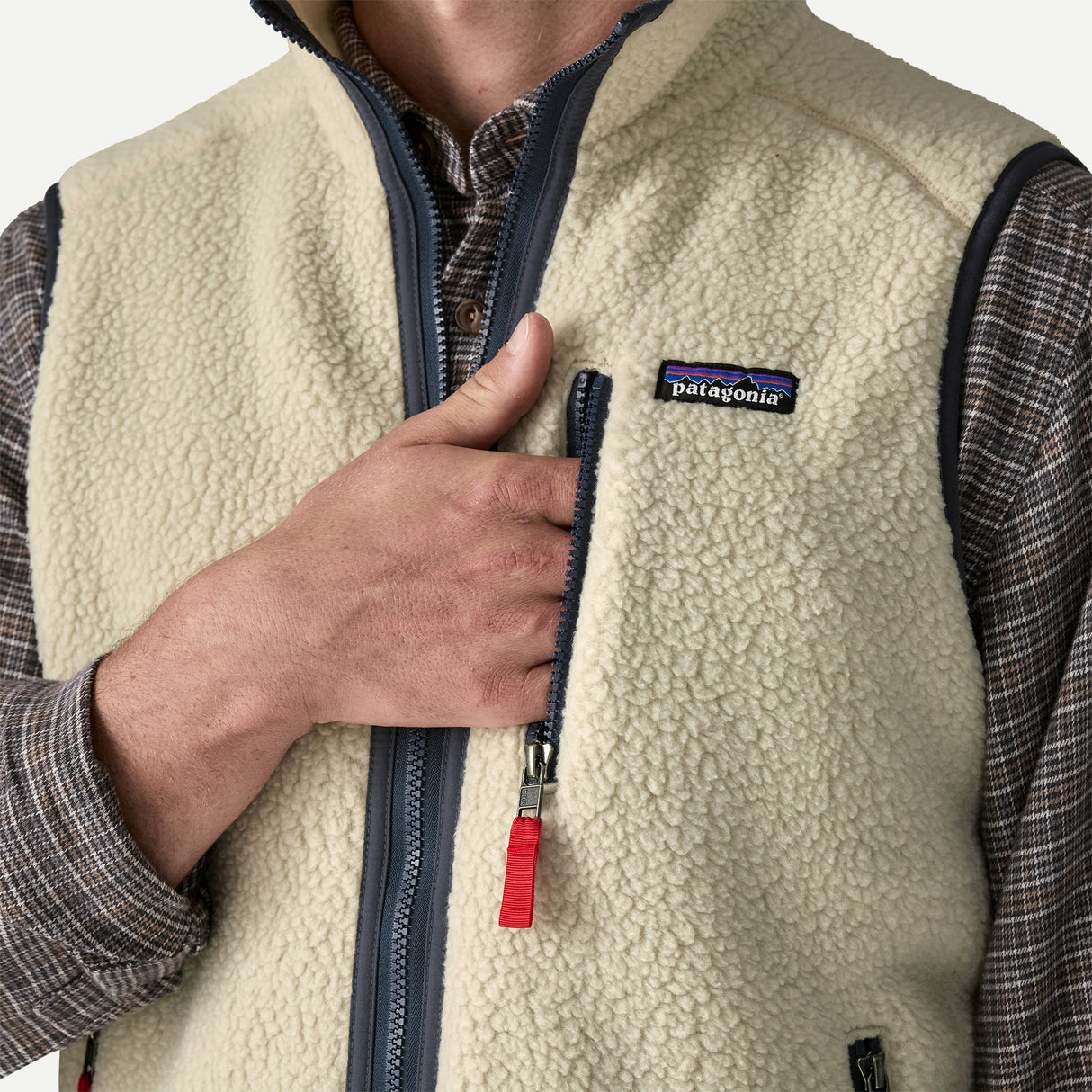 Gilet Patagonia Retro Pile Fleece - Beige Patagonia