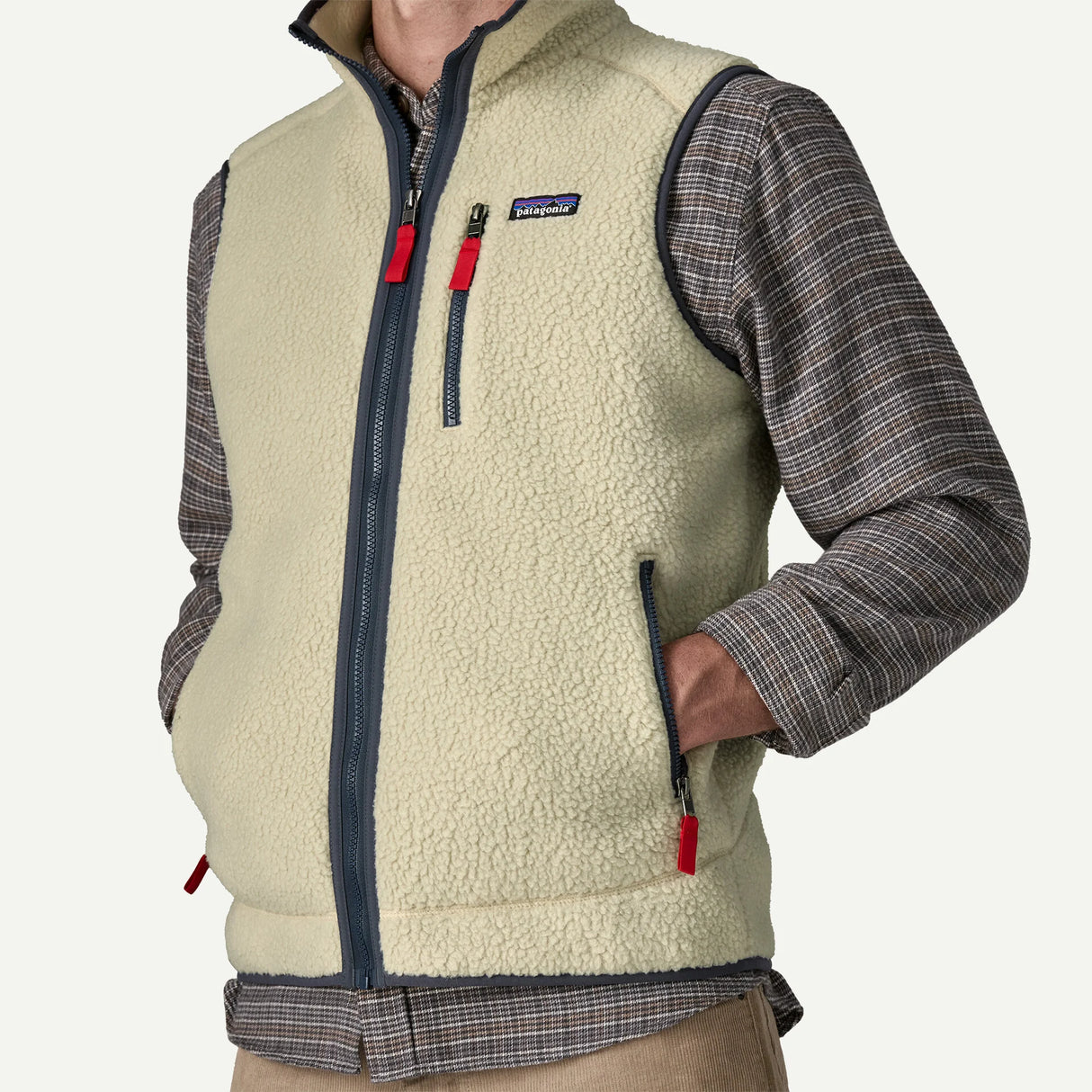 Gilet Patagonia Retro Pile Fleece - Beige Patagonia