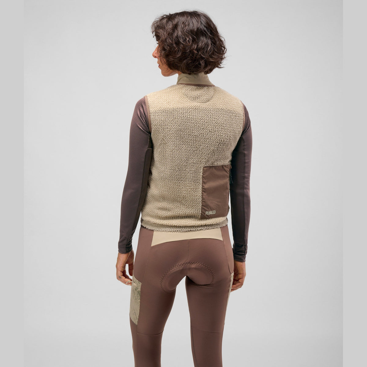 Gilet Pedaled Odyssey Thermal Light Alpha - Beige PEdALED