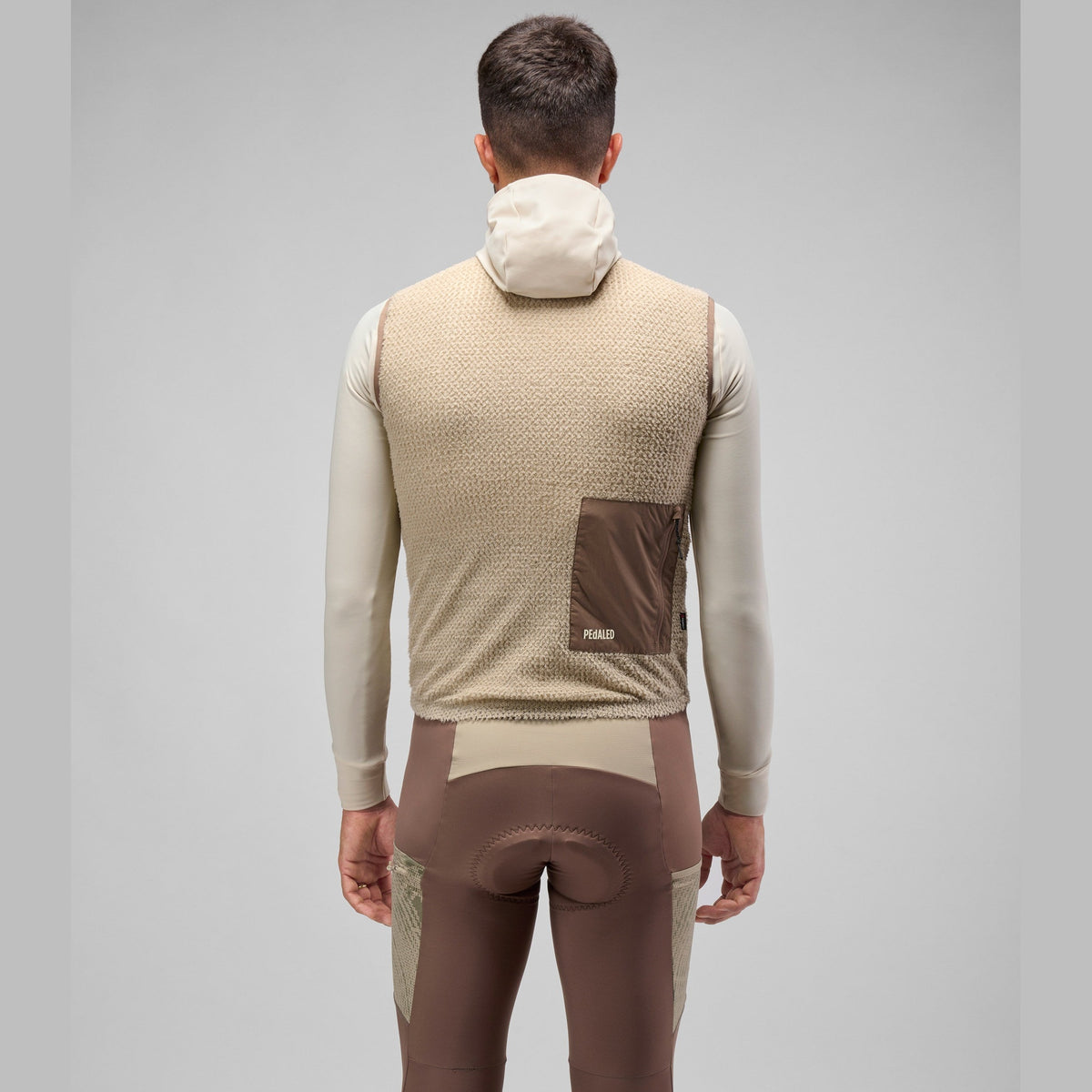 Gilet Pedaled Odyssey Thermal Light Alpha - Beige PEdALED