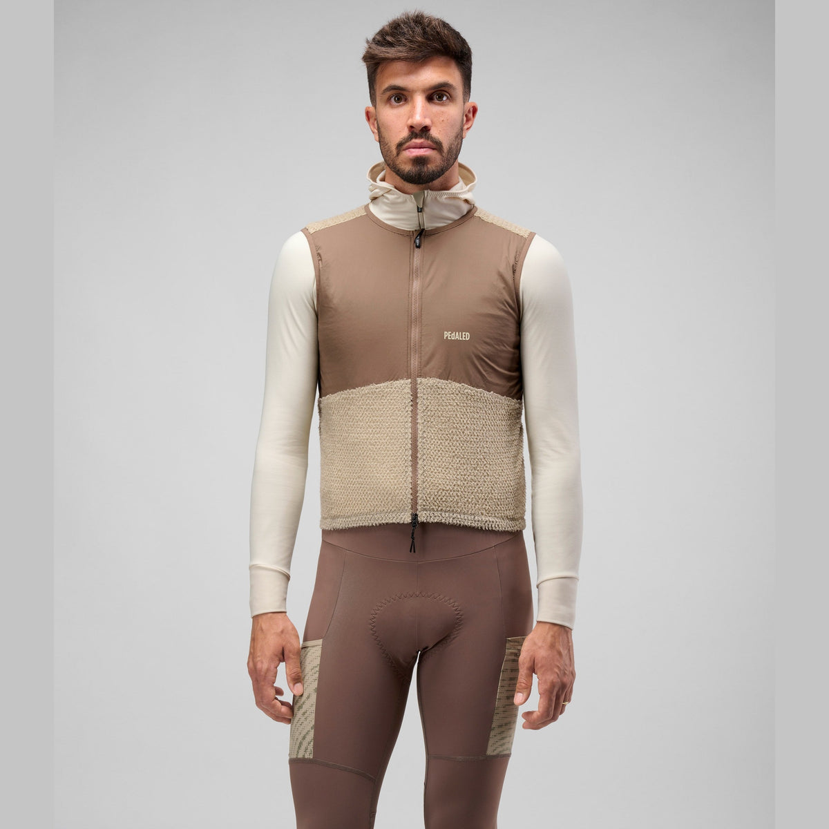 Gilet Pedaled Odyssey Thermal Light Alpha - Beige PEdALED