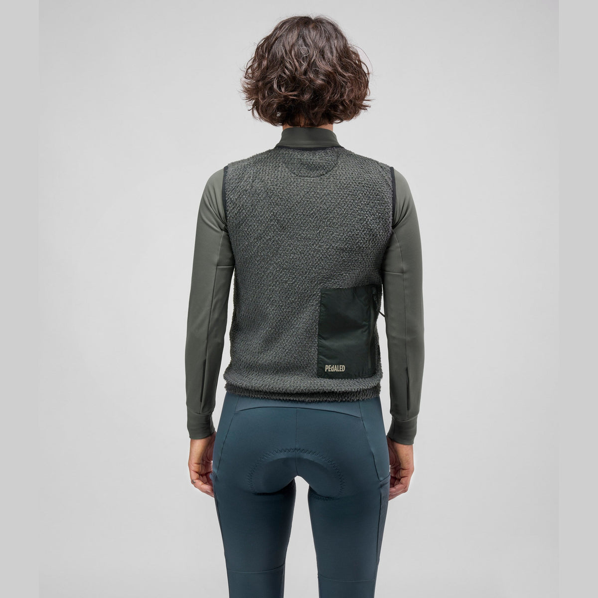 Gilet Pedaled Odyssey Thermal Light Alpha - Verde foresta PEdALED