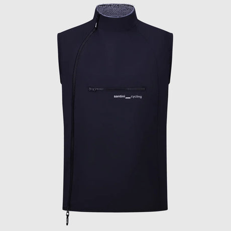 Chaleco Santini Alpha Insulated - Negro