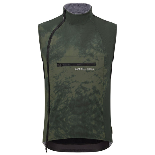 Santini Alpha Insulated vest - Green