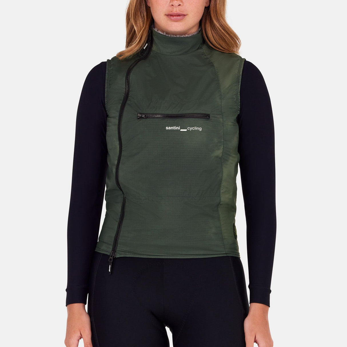 Gilet Santini Alpha Insulated - Verde Santini