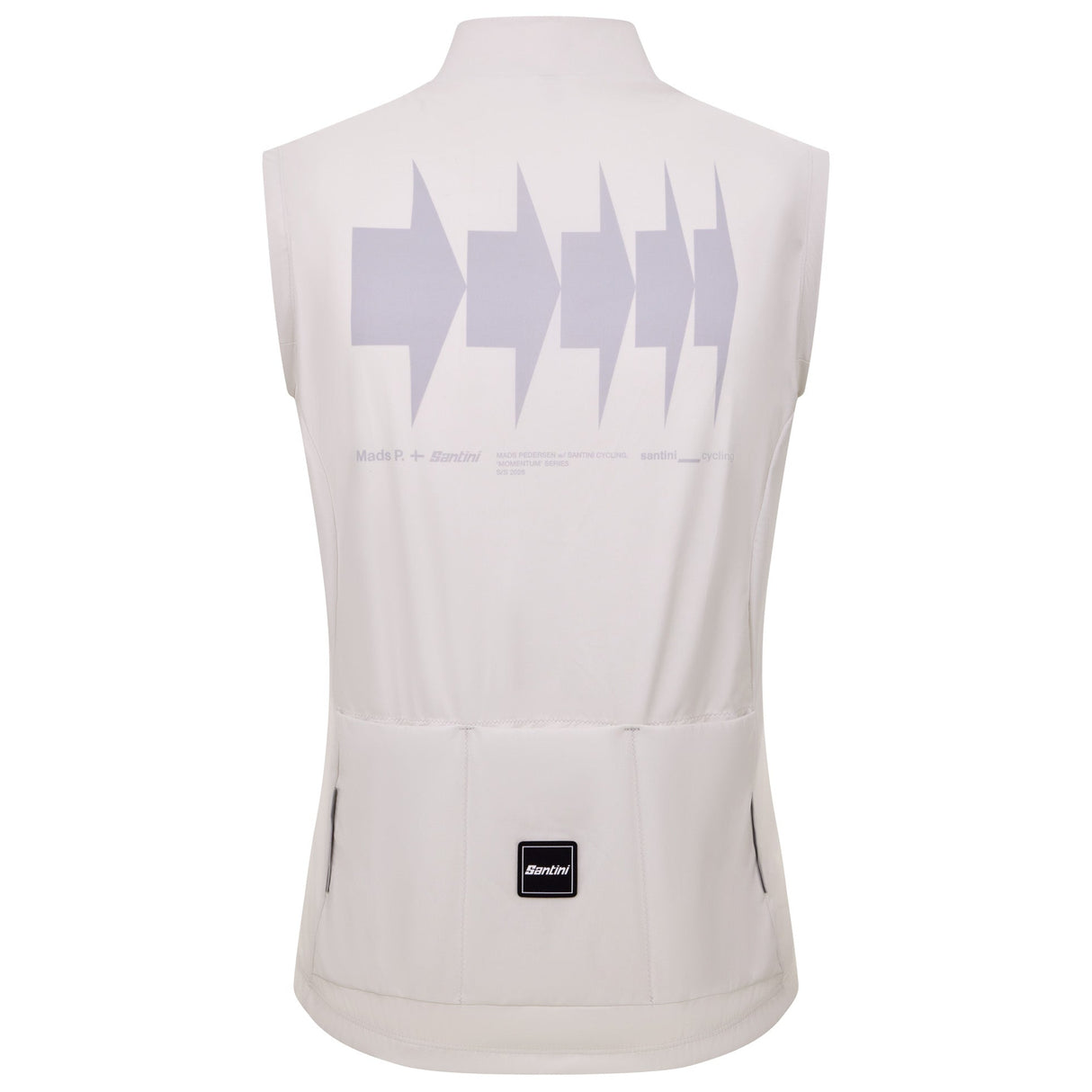Santini Mads Pedersen Momentum Series weste - Beige