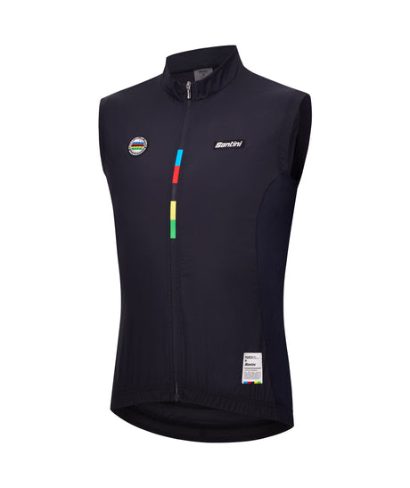 Gilet Santini UCI World Champion - Nero Santini