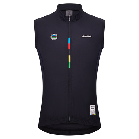 Gilet Santini UCI World Champion - Nero Santini