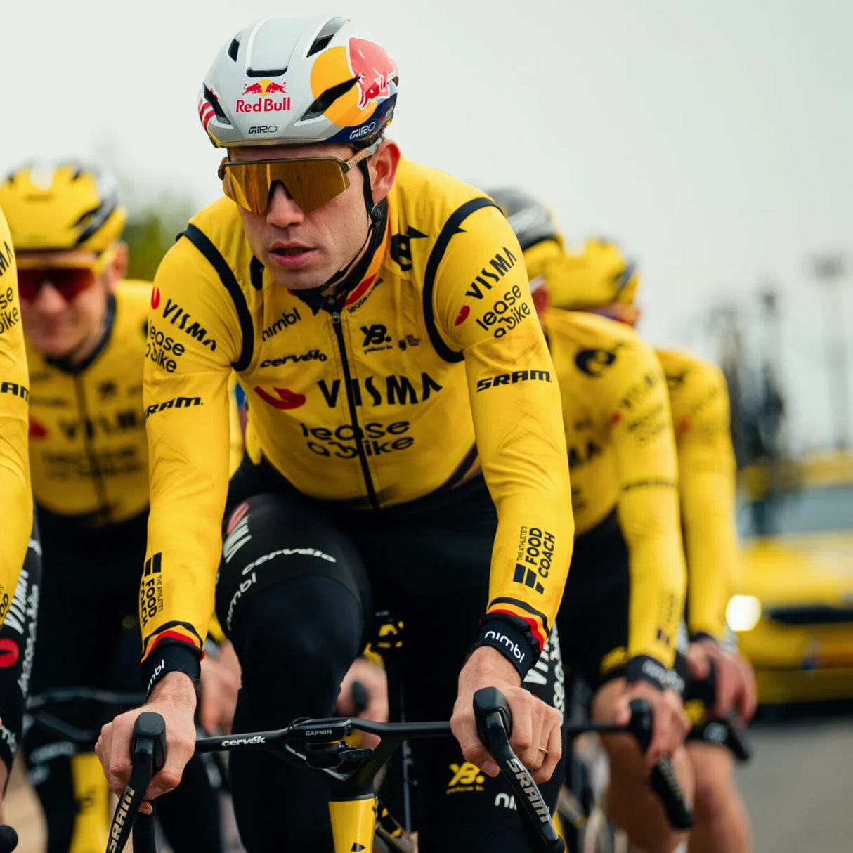 Chaleco Team Visma Lease a bike 2026 Wind
