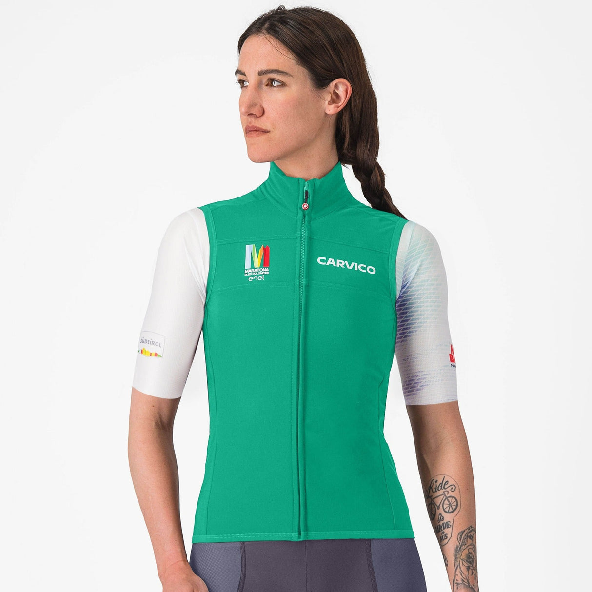 Gilet donna Carvico maratona dles dolomites - Enel 2025 Castelli