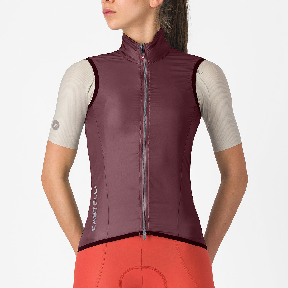 Gilet donna Castelli Aria 2 - Bordeaux Castelli