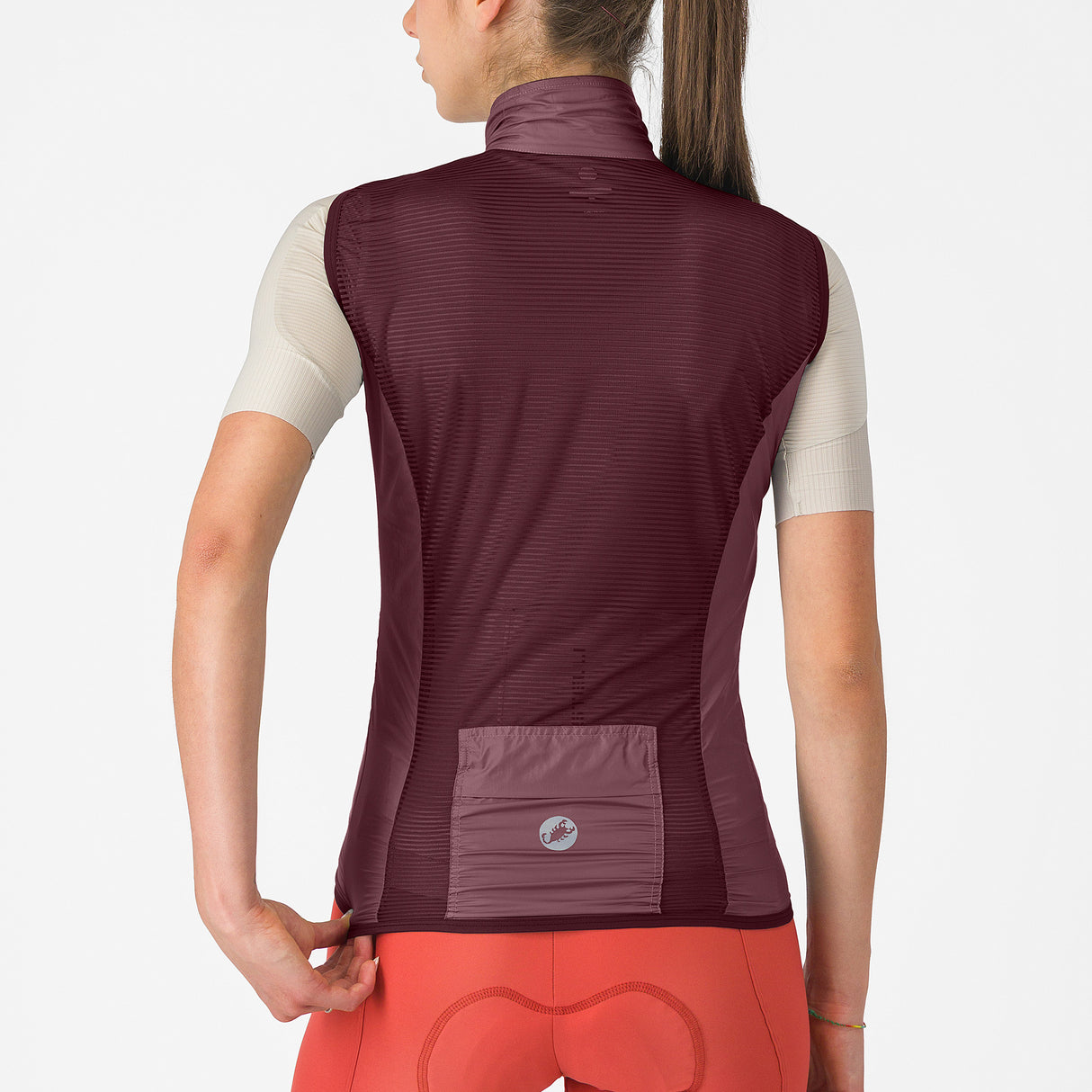 Gilet donna Castelli Aria 2 - Bordeaux Castelli