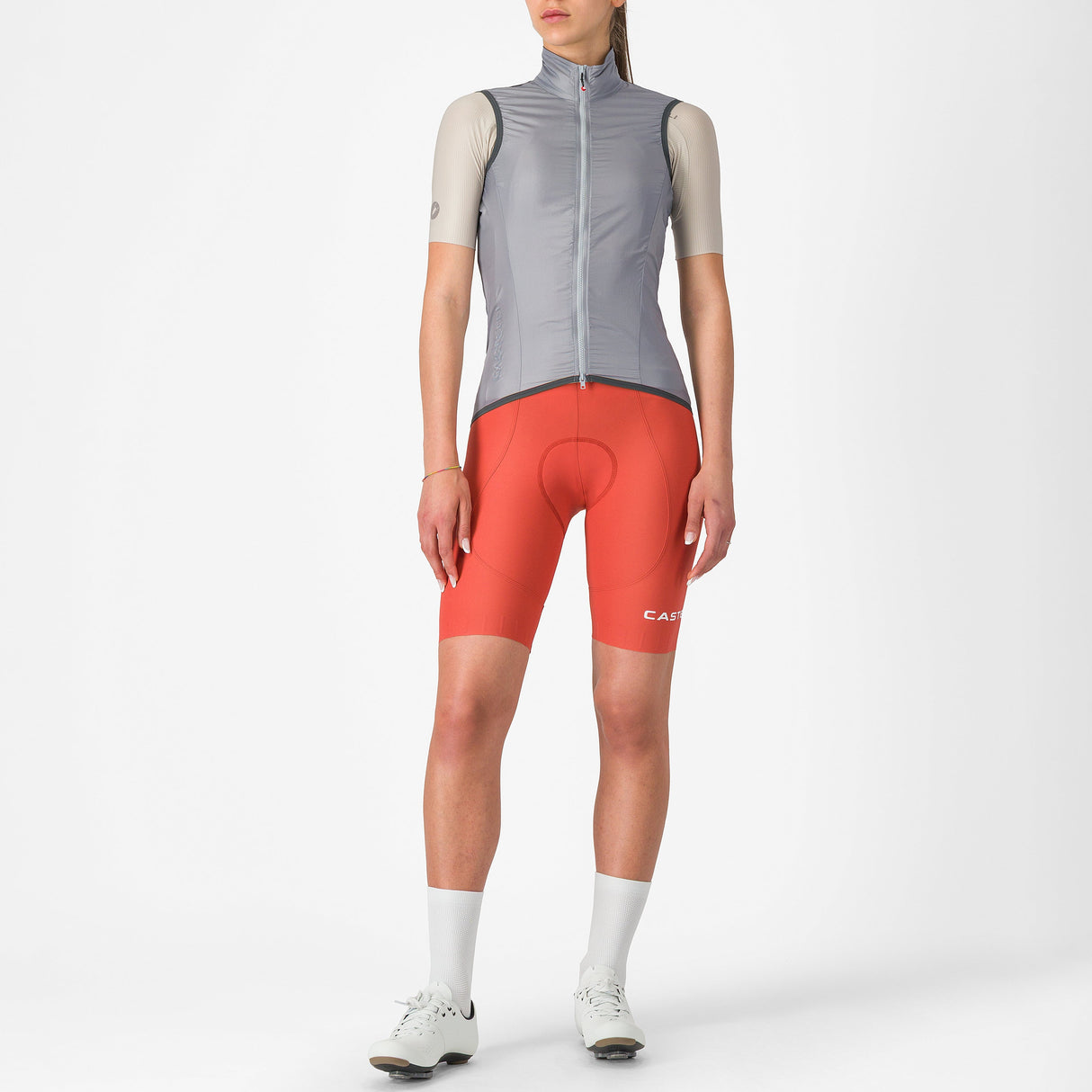 Gilet femme Castelli Aria 2 - Gris clair