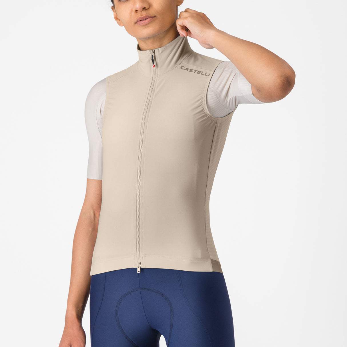 Gilet femme Castelli Espresso 2 - Beige