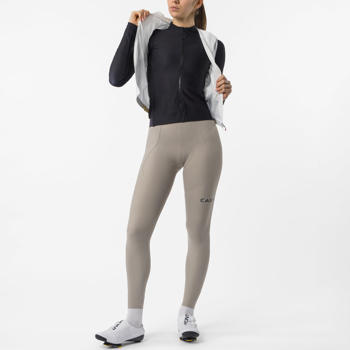 Castelli Espresso 2 frau weste - Weiss