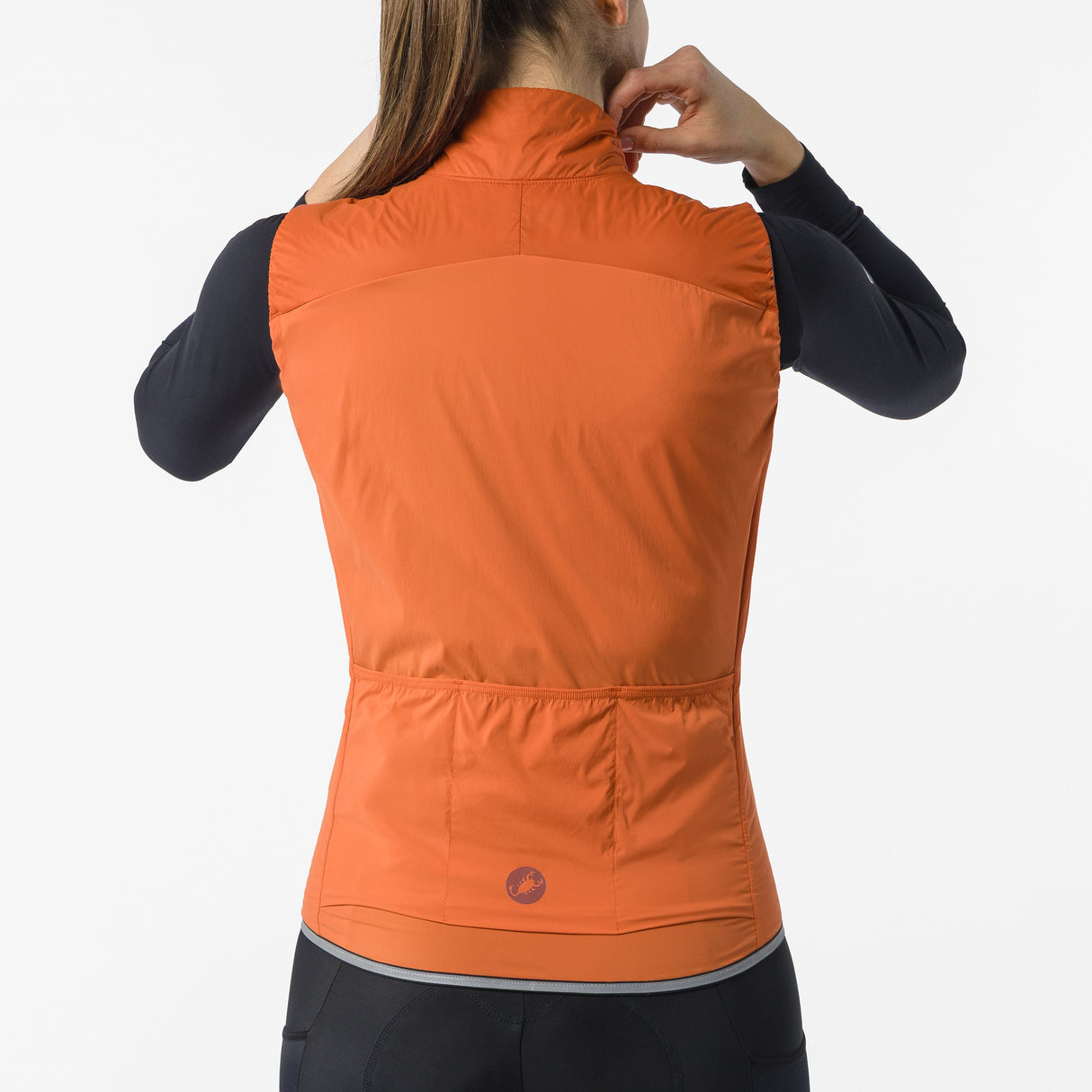 Gilet femme Castelli Fly Direct - Orange
