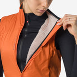 Gilet femme Castelli Fly Direct - Orange