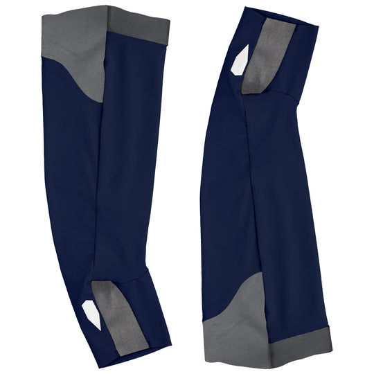 Q36.5 Hybrid knee warmers - Blue