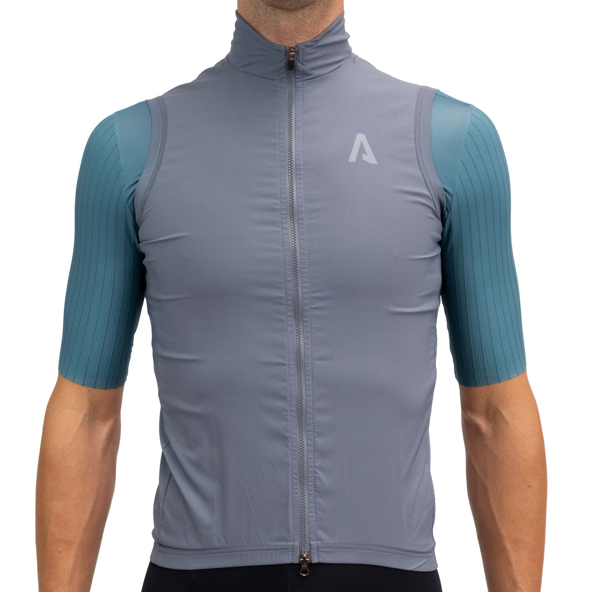 Gilet All4cycling Color - Gunmetal