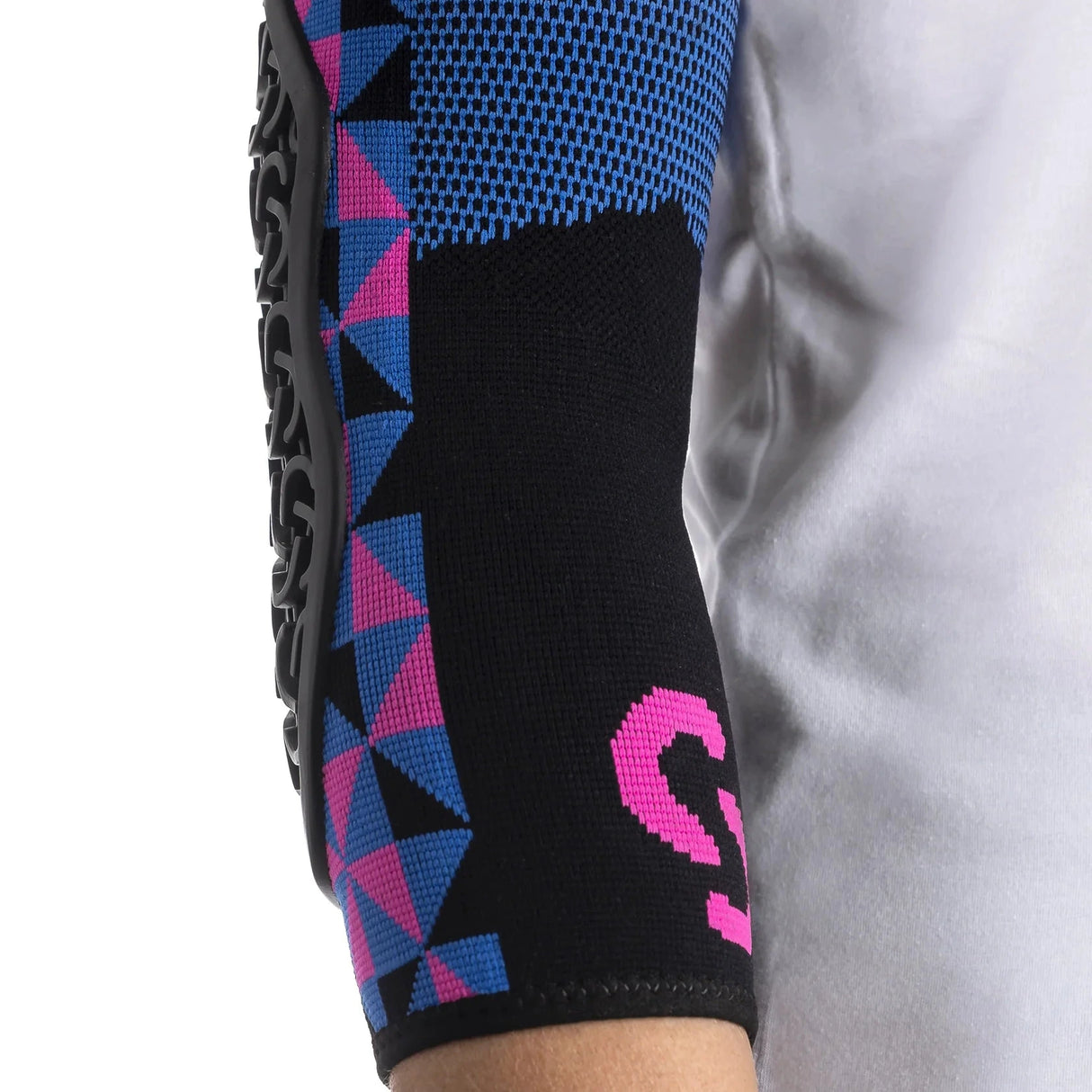 Seryt Flow Ellenbogenschützer Elbow - Rosa blau