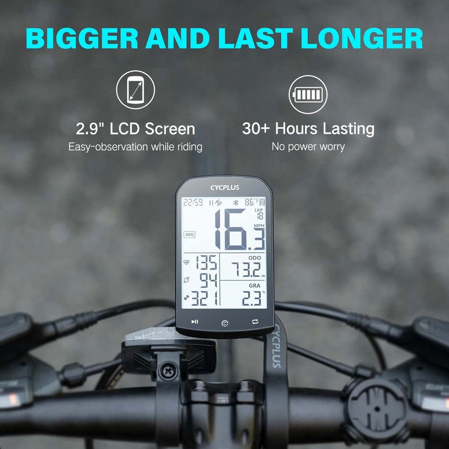 Gps Fahrradcomputer Cycplus M1