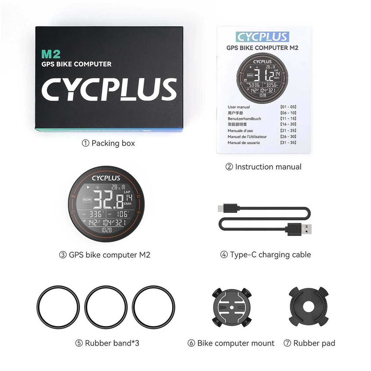 Gps Bike Computer Cycplus M2 Cycplus