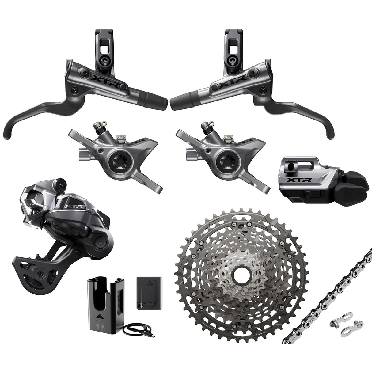 Gruppo Shimano XTR Di2 M9200 IR 12V 34T - 10/51 D Shimano