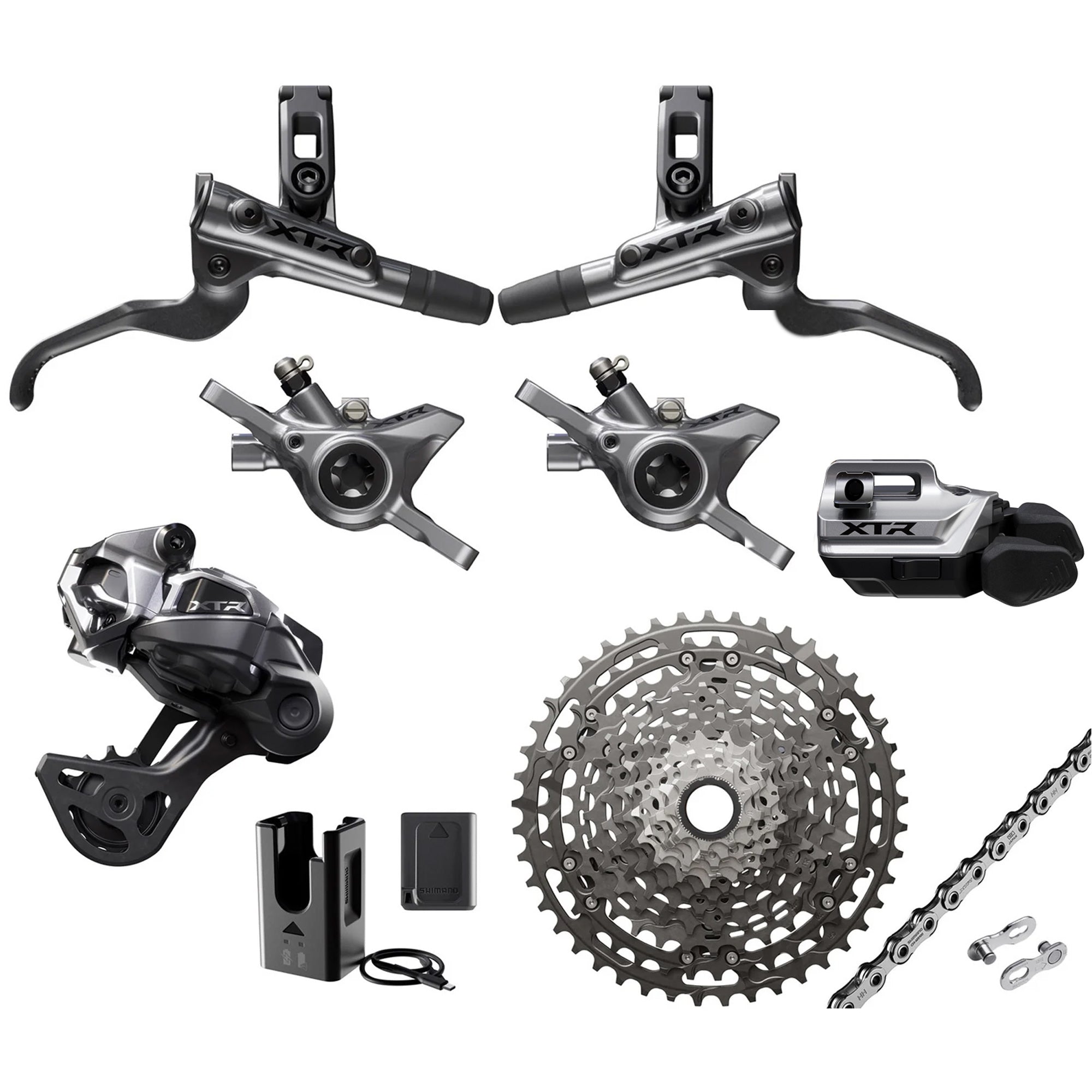Gruppo Shimano XTR Di2 M9200 IR 12V 34T - 10/51 D Shimano