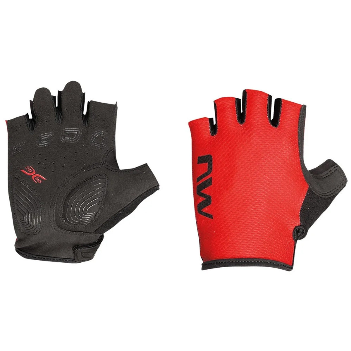 Guanti Corti Da Ciclismo AIR CHANNEL – Protezione Nervo Ulnare, Imbottitura Poron, Taglie XS-XXL