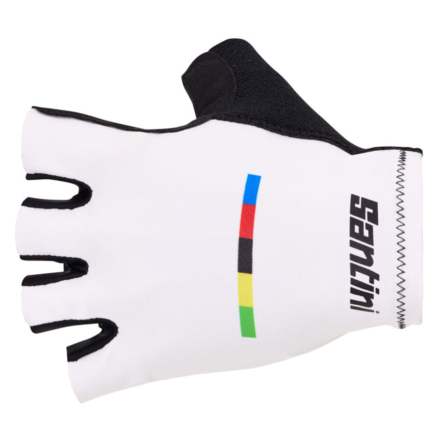 Santini UCI handschuhe - Weiss
