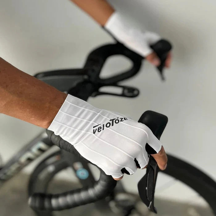 velotoze handschuhe Velotoze Aero Pro Handschuhe - Weiß