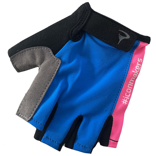 Pinarello Galaxy Think Asymmetric woman gloves - Black
