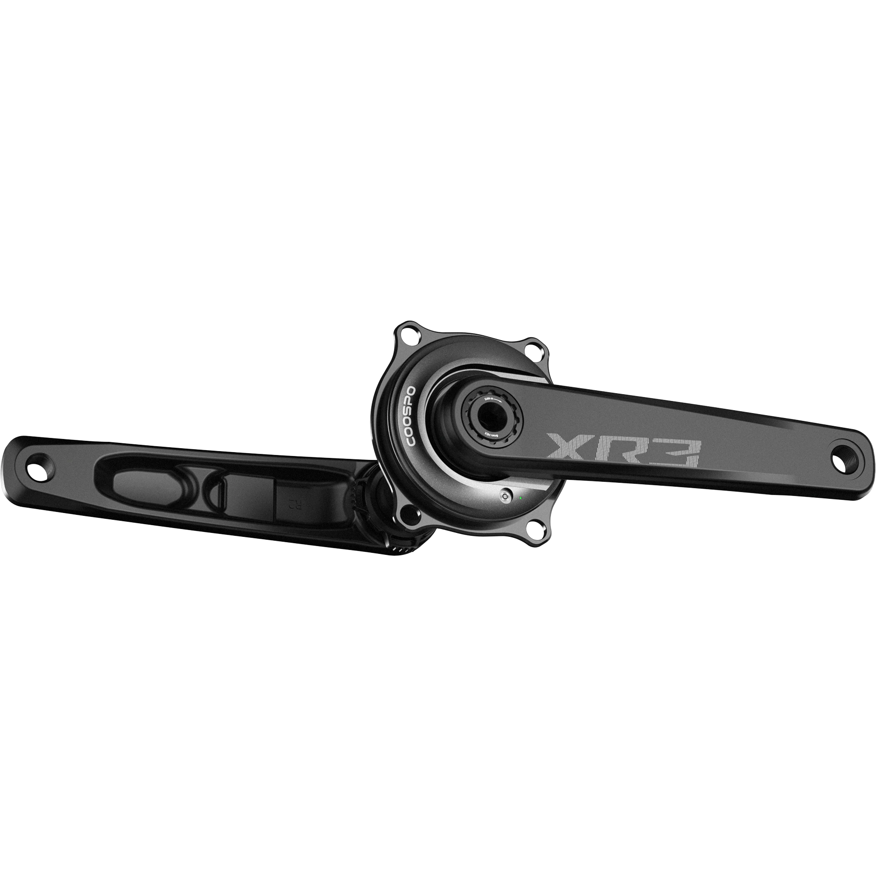 COOSPO S10 Alloy Power Meter Crankset - Black