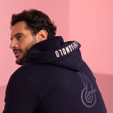 Felpa con cappuccio Campagnolo - Blu - P