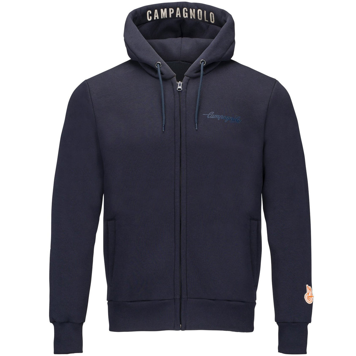 Felpa con cappuccio Campagnolo - Blu - L