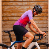 Salopette donna Ale PR-E Strada 2.0 - Nero fucsia - H