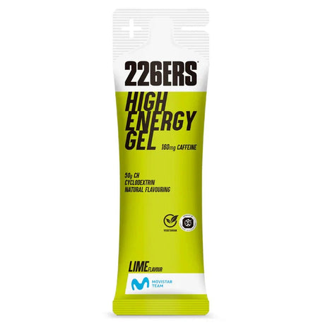 High Energy Gel 226ers 160mg Caffeina - Lime 226ERS