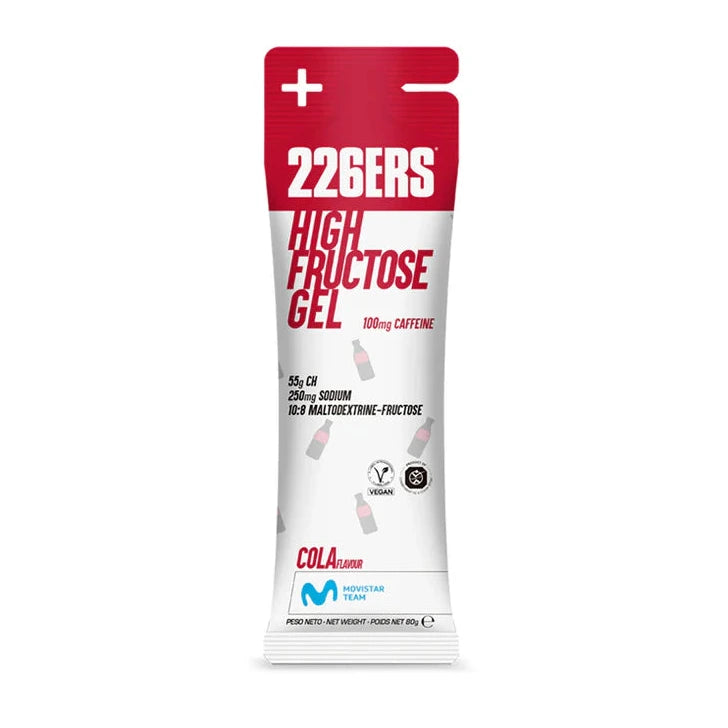 Gel de caféine à haute teneur en fructose 226ers - Cola