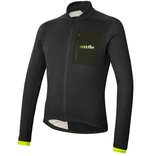Rh+ All Road Sweater jacket - Black yellow