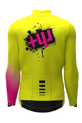 Maglia maniche lunghe  Rh+ Rask - Verde fluo