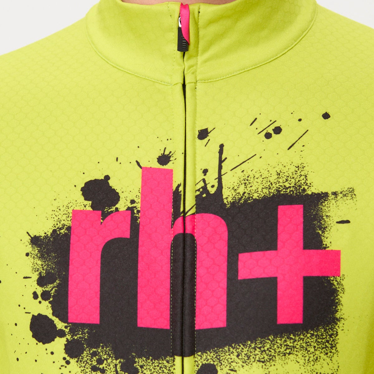 Maglia maniche lunghe  Rh+ Rask - Verde fluo