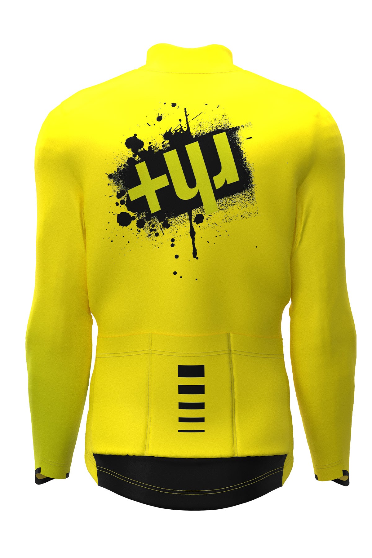 Maglia maniche lunghe  Rh+ Rask - Giallo fluo
