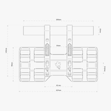 Supporto borsa da manubrio Miss Grape ILCOSO - Nero - O